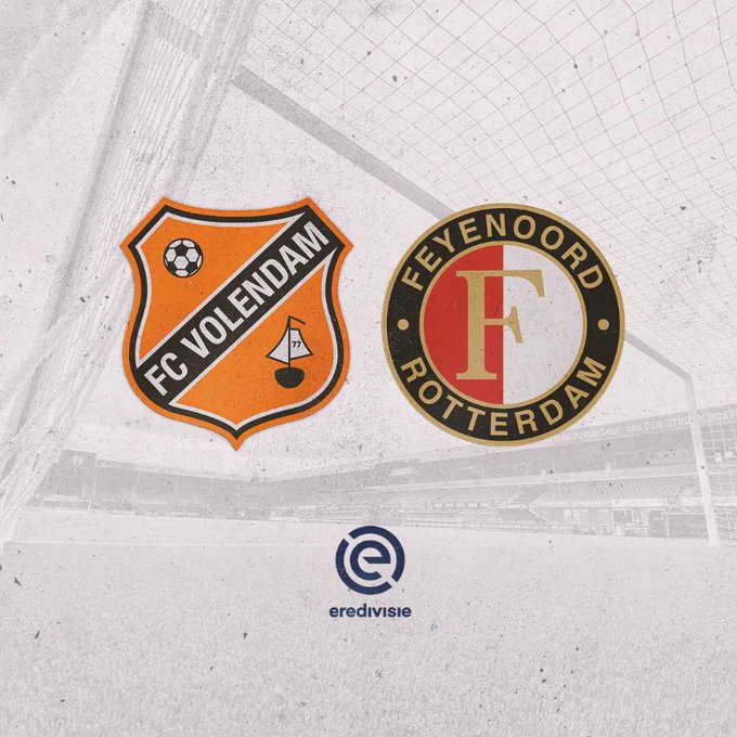 Speelronde 13 Eredivisie: FC Volendam – Feyenoord